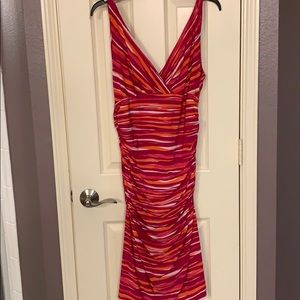 Brilliant Ralph Lauren side ruched dress 😍